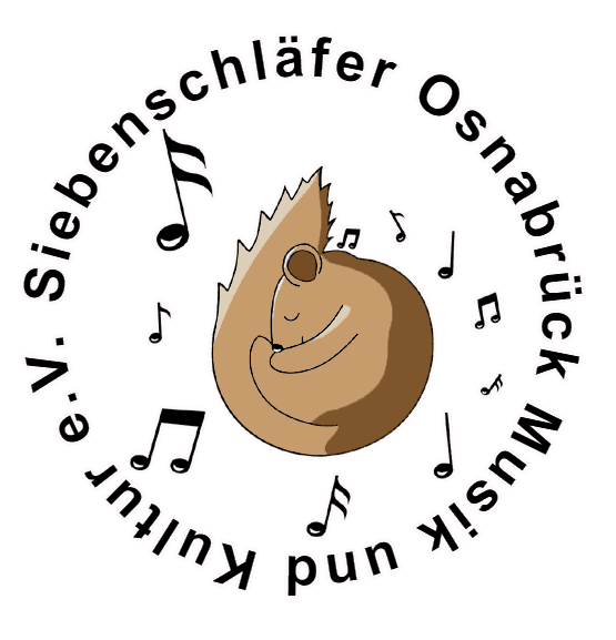 Schlafendes Siebenschläfer Logo